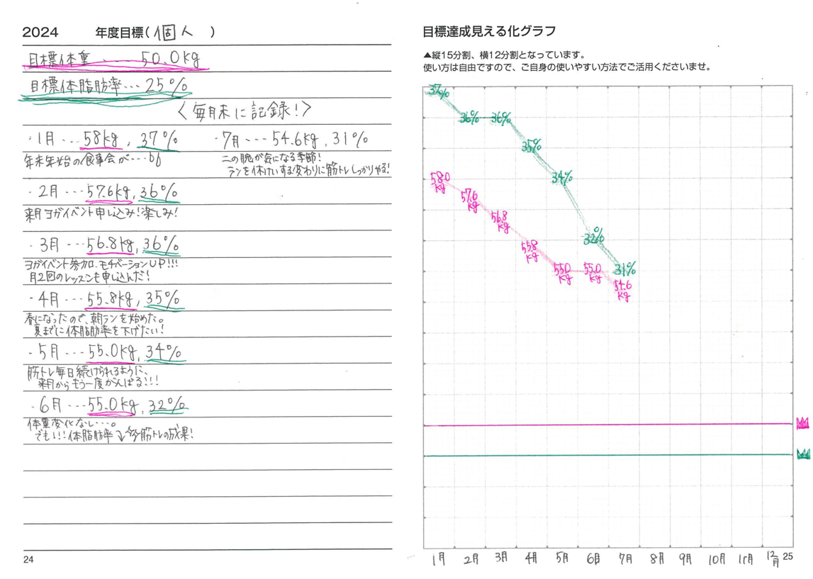 2025年しあわせ360°手帳<月間-monthly>グレー
